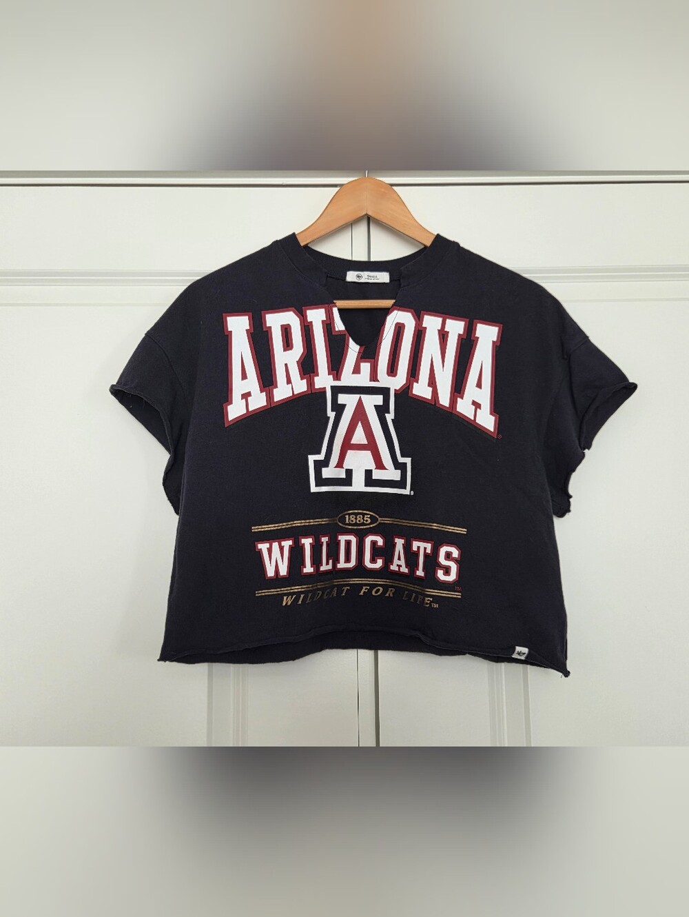 University of Arizona Wildcats '47 Brand Cropped Tee | Women's Small
